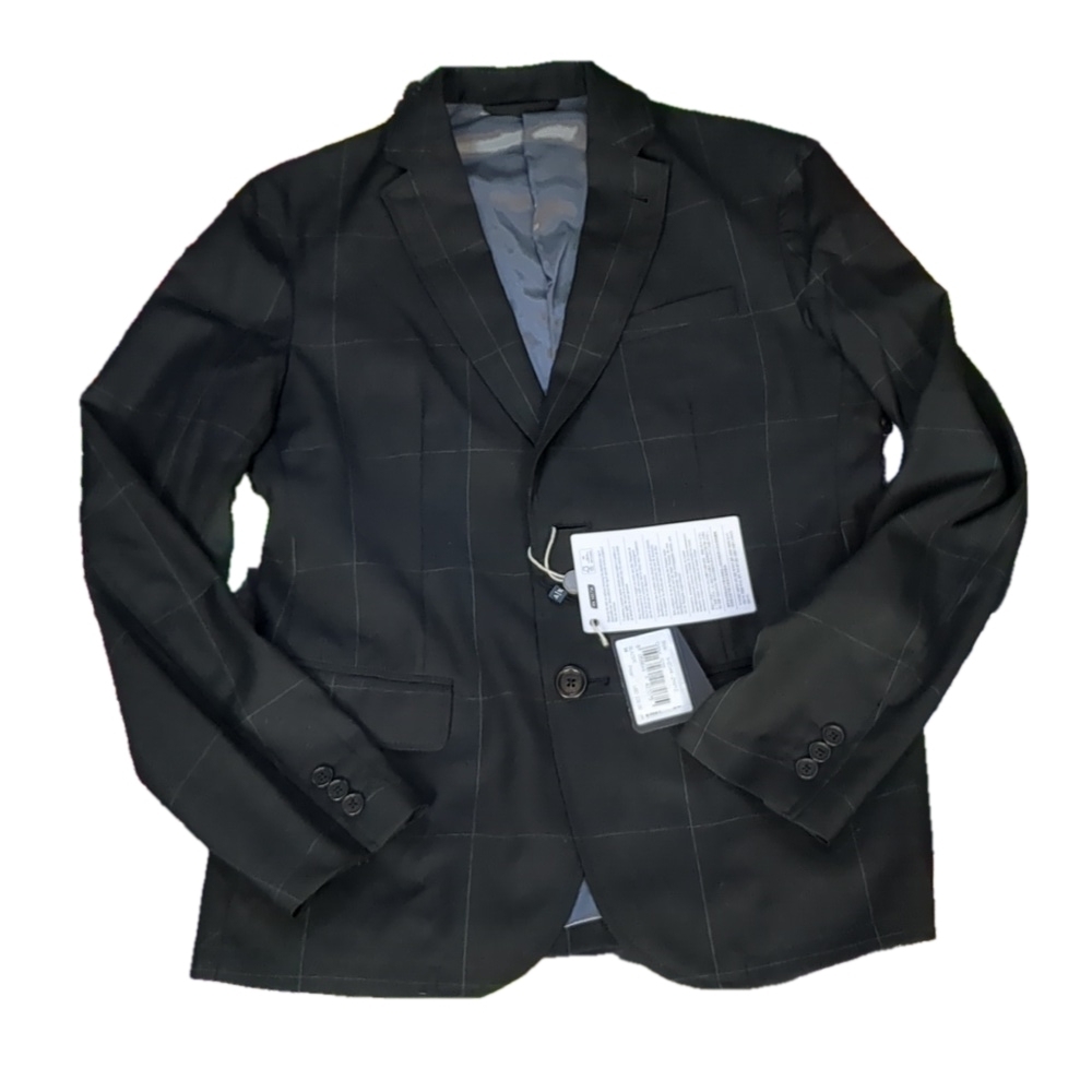 ARMANI exchange plaid blazer size 34